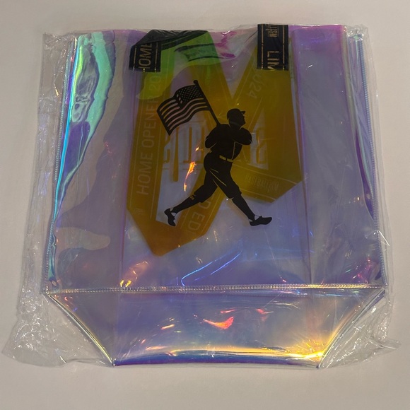 Baseballism Home Opener 2024 Clear Vinyl Tote Bag - Picture 3 of 7